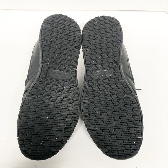 Skechers Slip Resistant Ortho Feet Black Sneakers Shoes 8.5 - Picture 4 of 7